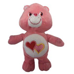Care Bears Love-a-Lots plush bear 10" 2002 ViNTAGE